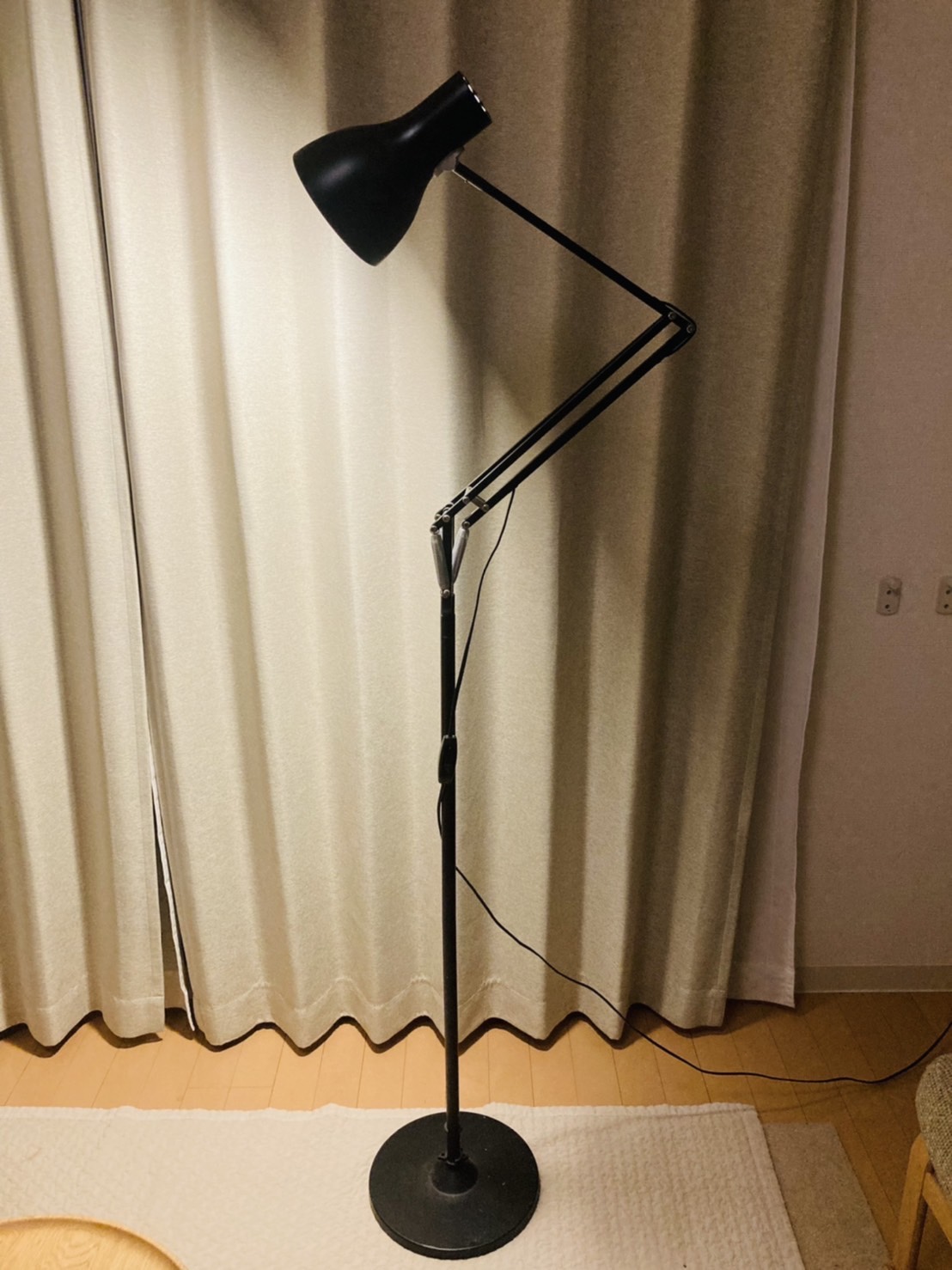 アングルポイズType75をフロアランプに