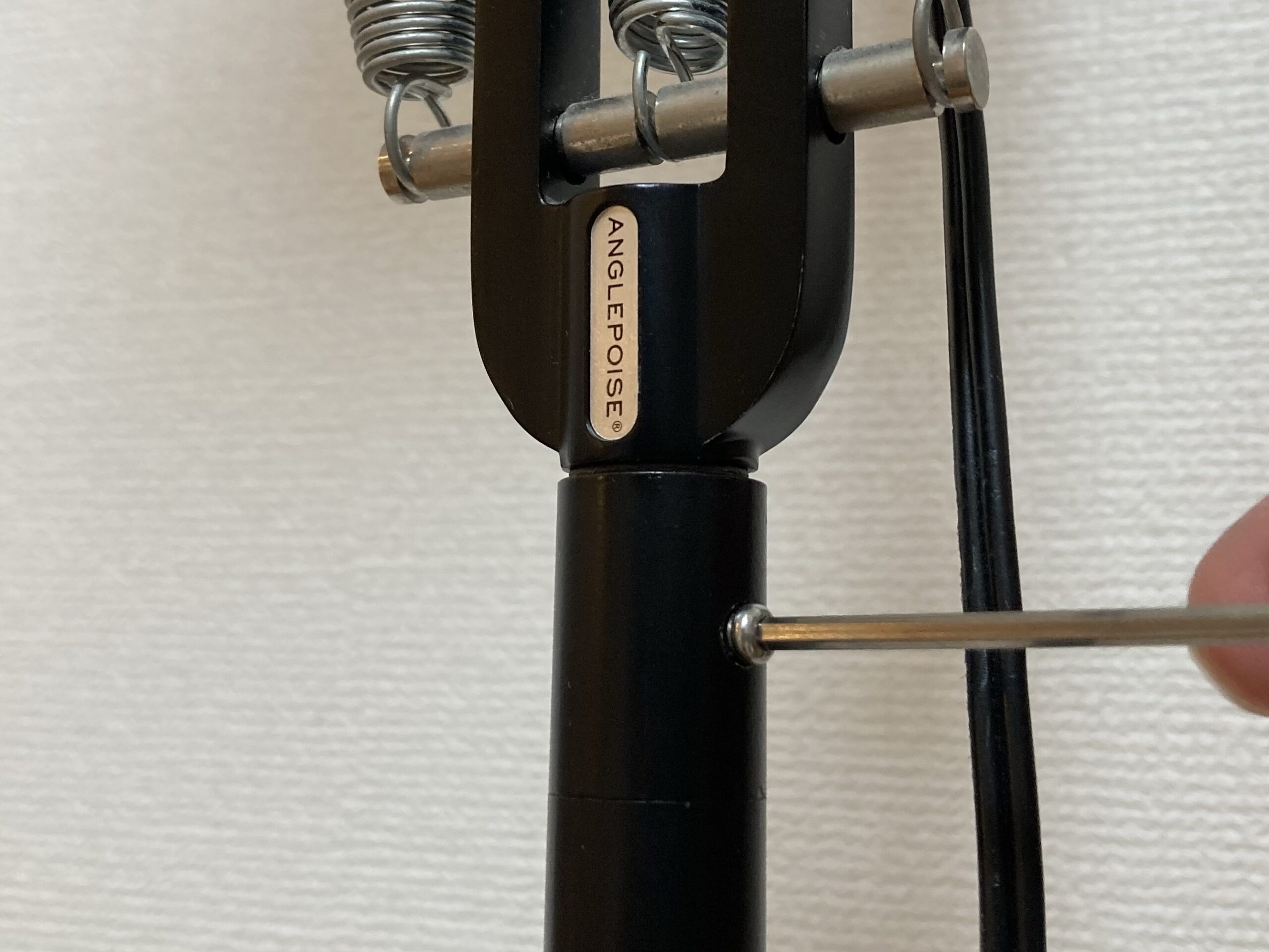 アングルポイズType75をフロアランプに組み替える