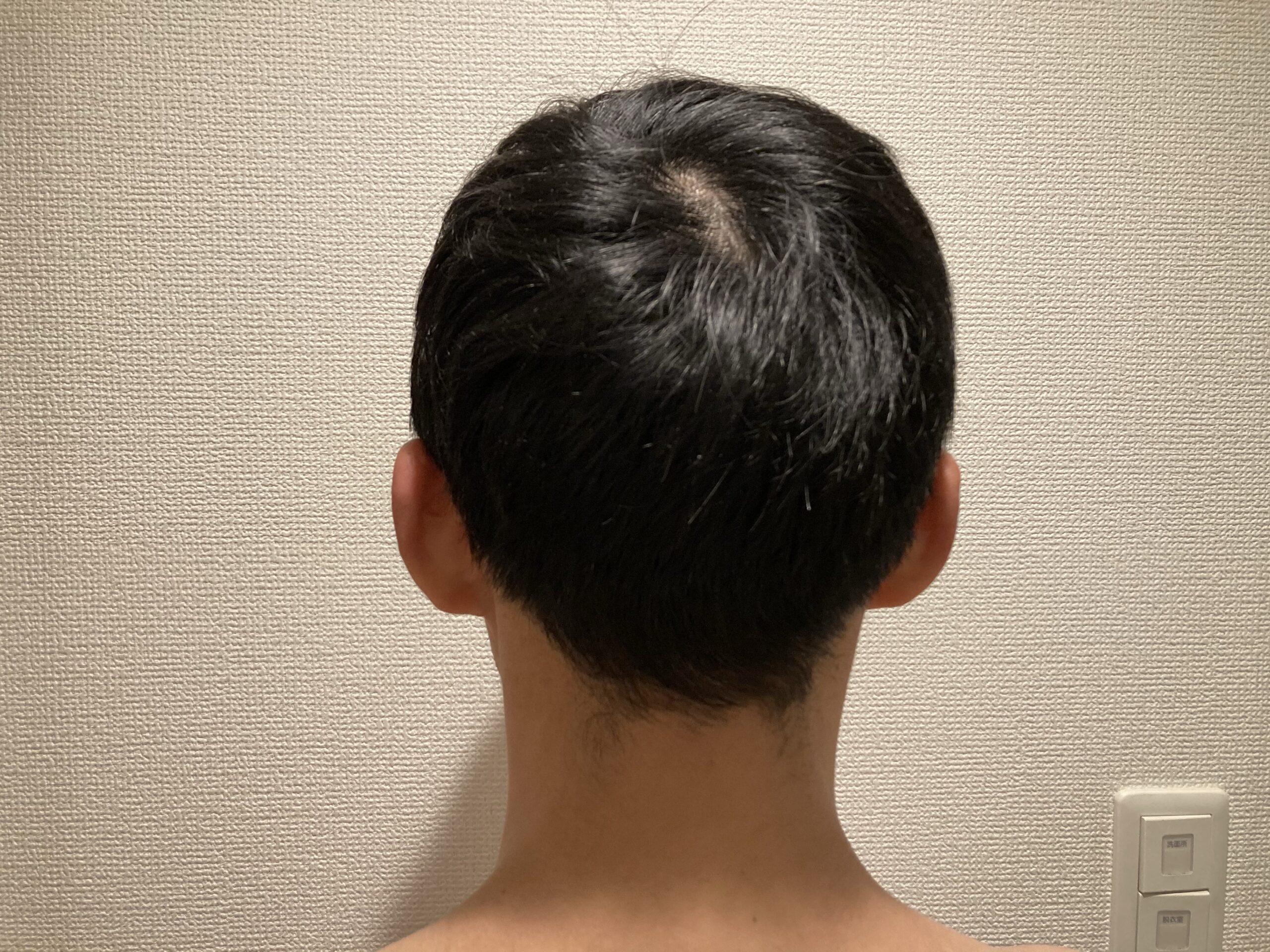 パナソニックのバリカンER-GF80-SでセルフカットBefore・After