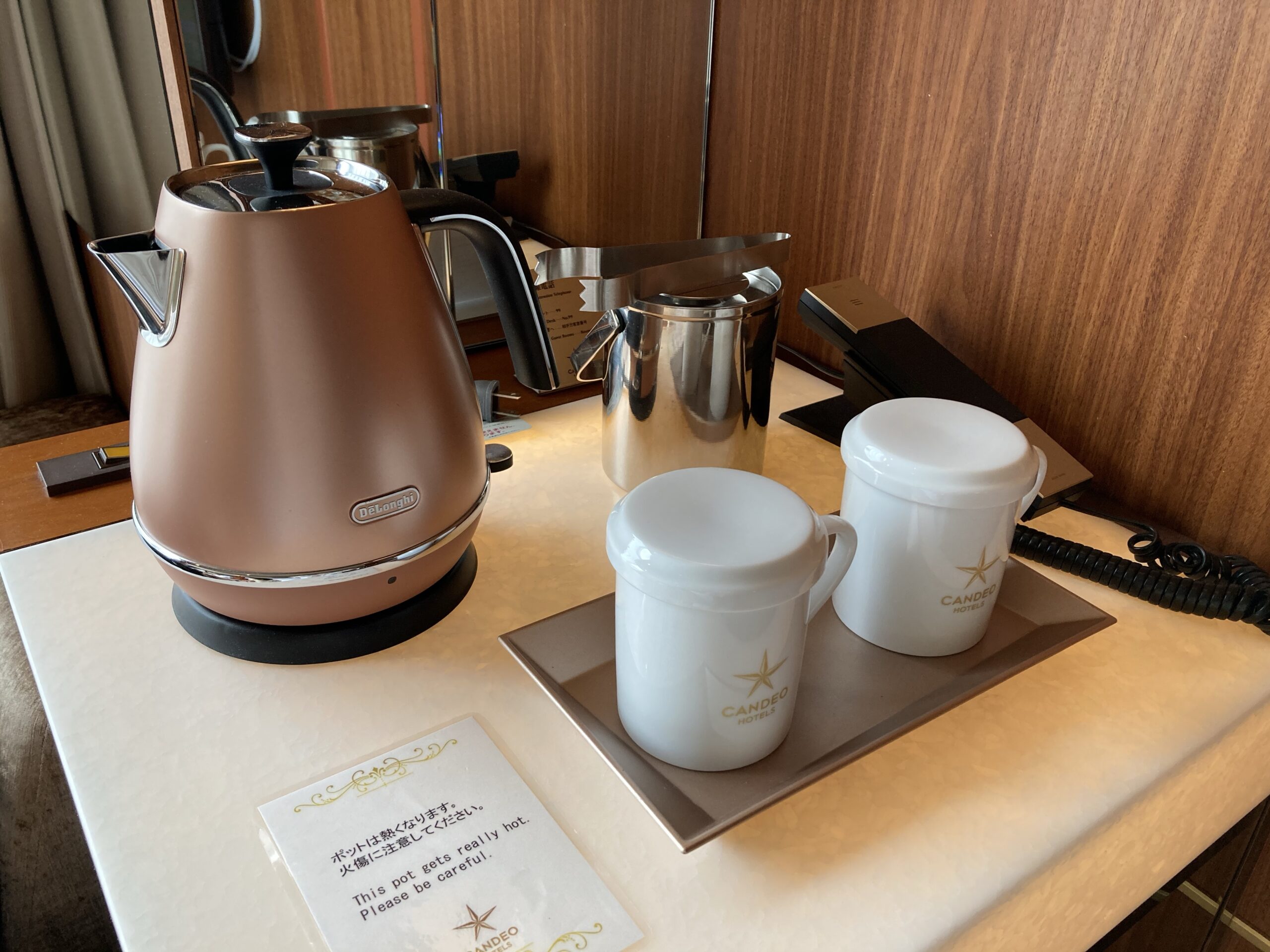 カンデオホテルズ長崎新地中華街　お茶セット
