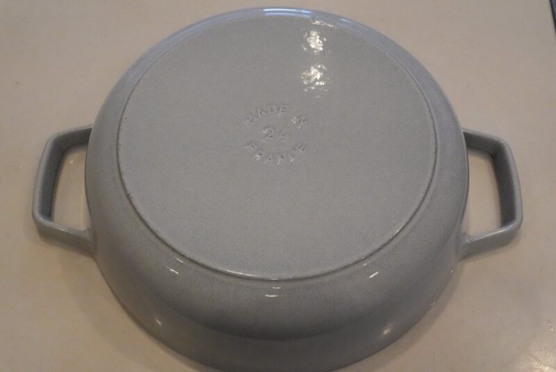 ストウブ外側の汚れ落とし・アフター